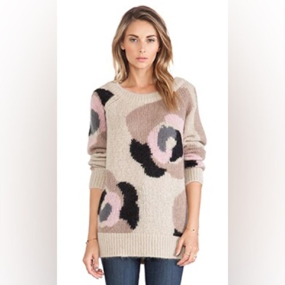 Kate Spade deco rose sweater, size Large